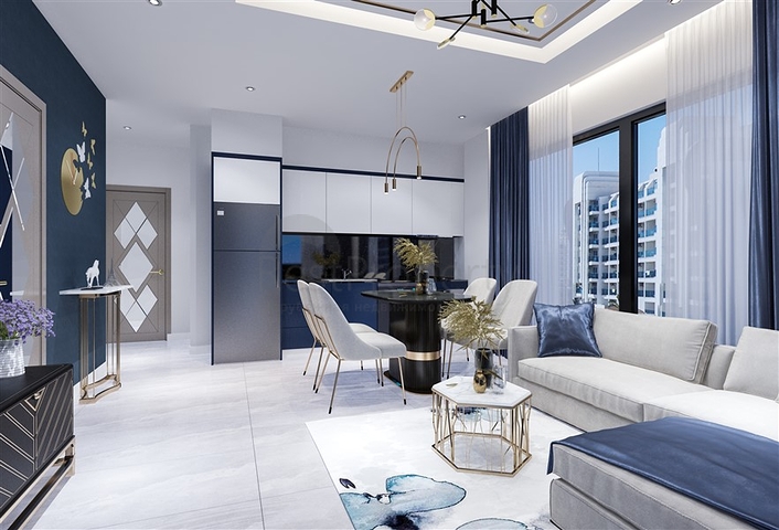 Новый проект жилого комплекса в районе Кестель