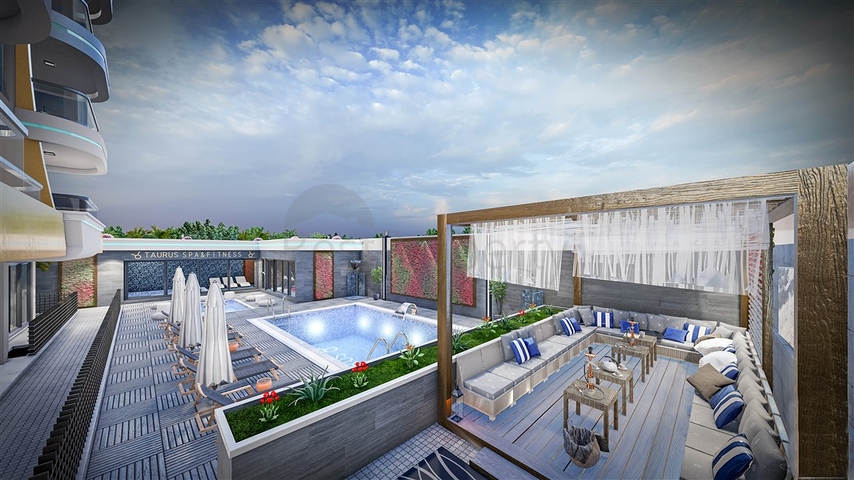 Новый проект жилого комплекса в районе Кестель