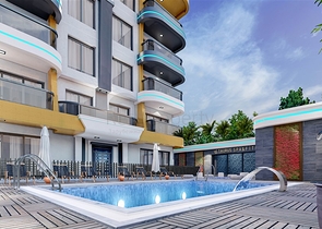 Новый проект жилого комплекса в районе Кестель