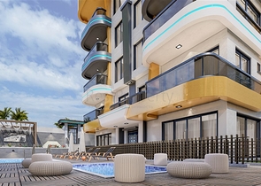 Новый проект жилого комплекса в районе Кестель