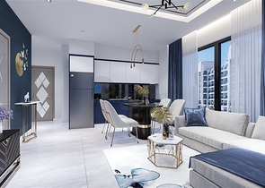 Новый проект жилого комплекса в районе Кестель