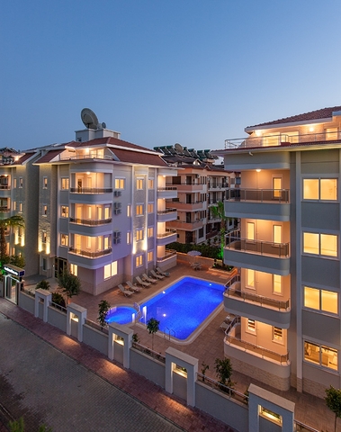 Двухкомнатная квартира в районе Оба на аренду 