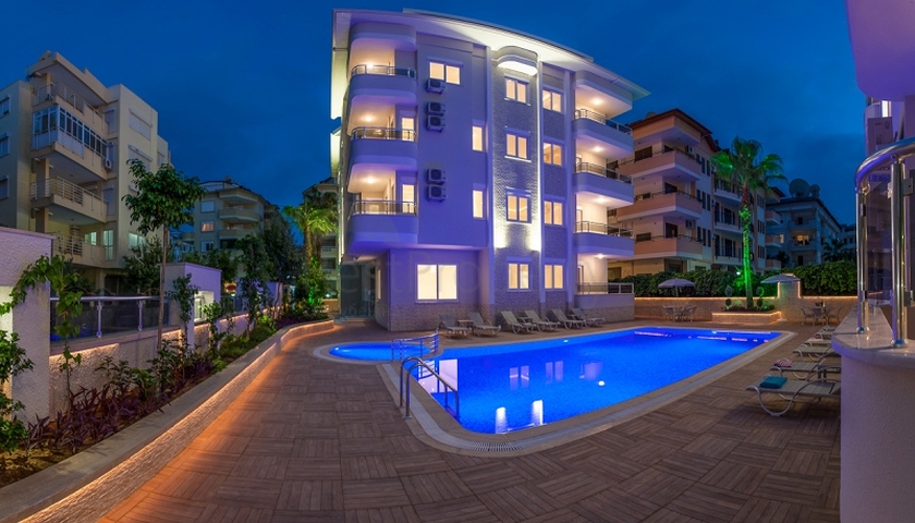 Двухкомнатная квартира в районе Оба на аренду 