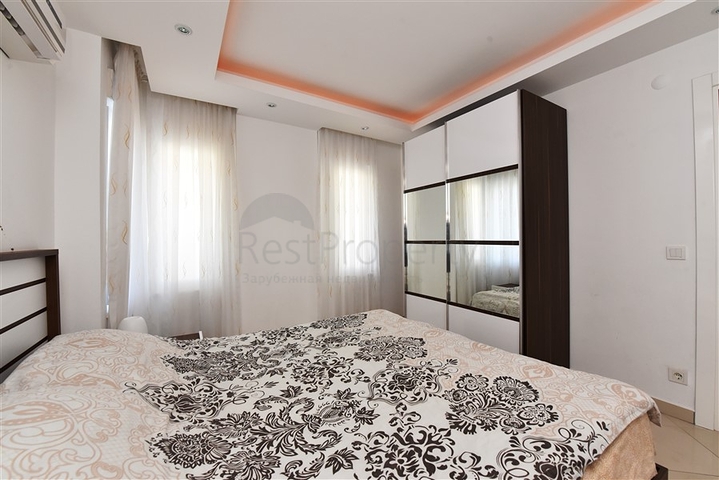 Двухкомнатная квартира в районе Оба на аренду 