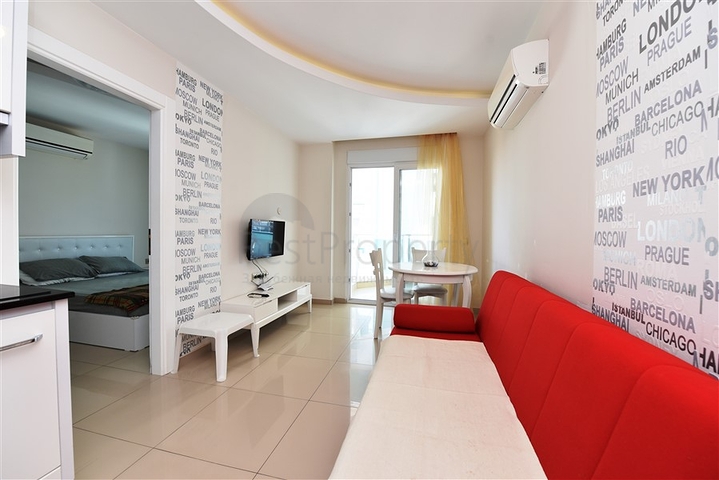 Меблированная квартира планировки 1+1