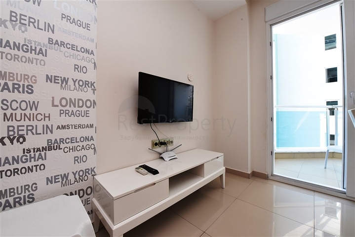 Меблированная квартира планировки 1+1