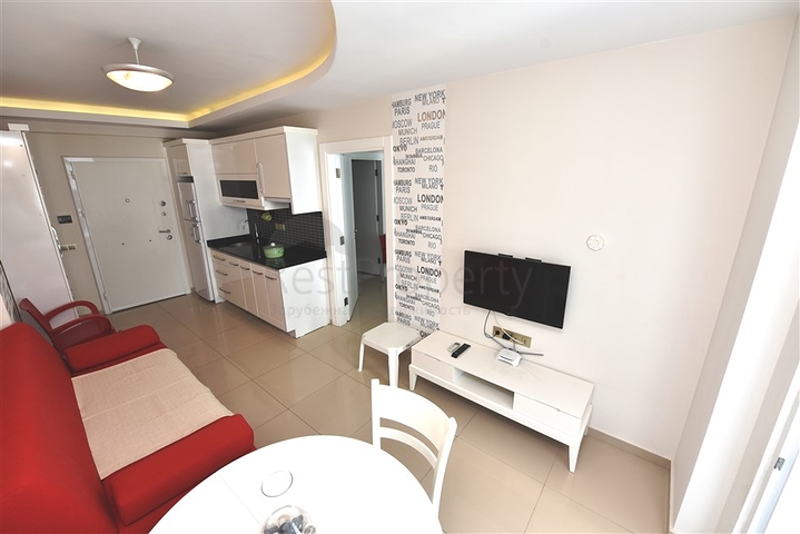 Меблированная квартира планировки 1+1