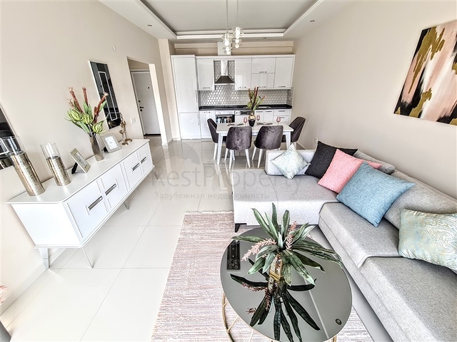 Апартаменты 1+1 рядом с песчаным пляжем в Каргыджаке