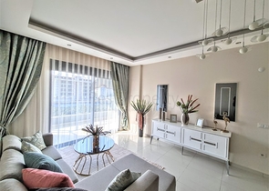 Апартаменты 1+1 рядом с песчаным пляжем в Каргыджаке