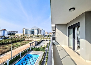 Апартаменты 1+1 рядом с песчаным пляжем в Каргыджаке