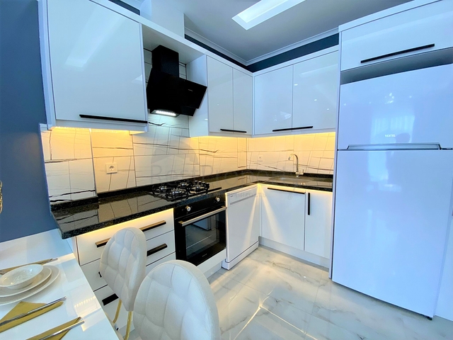 Квартира 1+1 в дизайнерском оформлении 