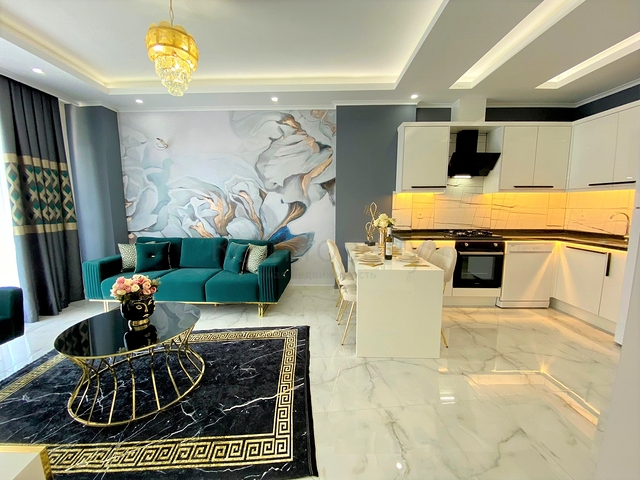 Квартира 1+1 в дизайнерском оформлении 