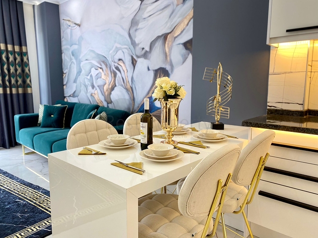 Квартира 1+1 в дизайнерском оформлении 