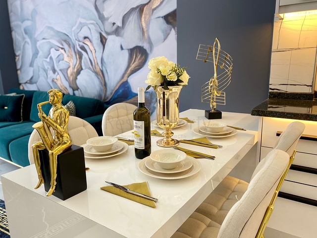 Квартира 1+1 в дизайнерском оформлении 