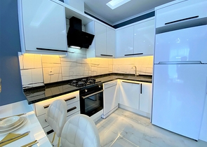 Квартира 1+1 в дизайнерском оформлении 