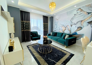 Квартира 1+1 в дизайнерском оформлении 