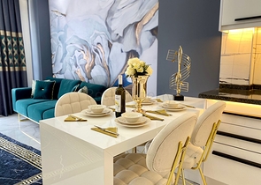 Квартира 1+1 в дизайнерском оформлении 