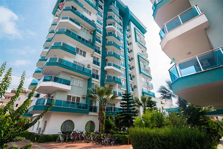 Меблированная квартира планировкой 1+1 в районе Махмутлар