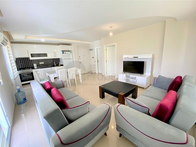 Меблированная квартира планировкой 1+1 в районе Махмутлар