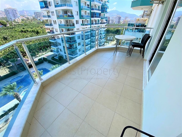 Меблированная квартира планировкой 1+1 в районе Махмутлар