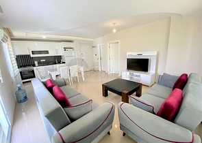 Меблированная квартира планировкой 1+1 в районе Махмутлар