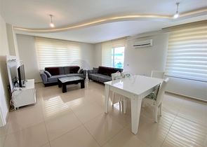 Меблированная квартира планировкой 1+1 в районе Махмутлар