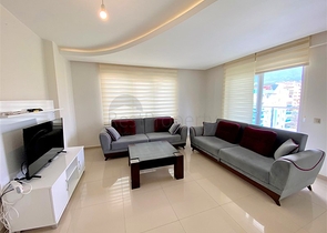 Меблированная квартира планировкой 1+1 в районе Махмутлар