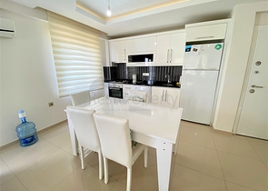 Меблированная квартира планировкой 1+1 в районе Махмутлар