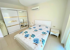 Меблированная квартира планировкой 1+1 в районе Махмутлар