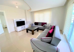 Меблированная квартира планировкой 1+1 в районе Махмутлар