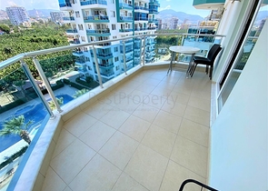 Меблированная квартира планировкой 1+1 в районе Махмутлар