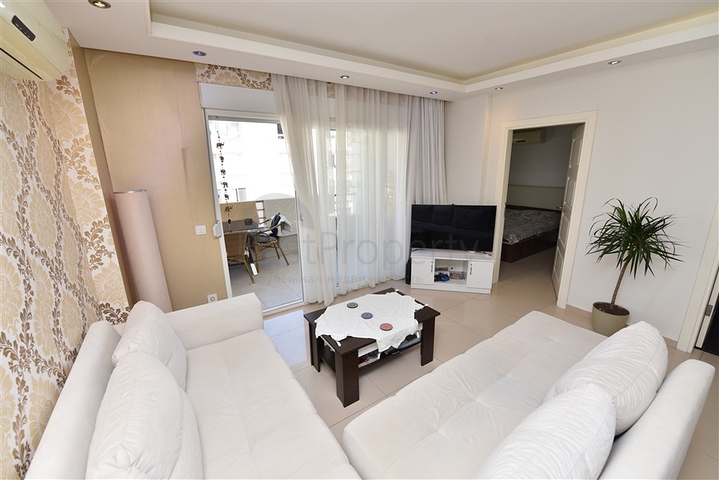 Меблированная квартира 1+1 в районе Оба