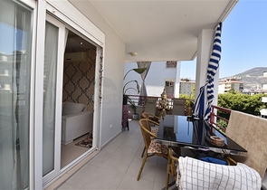 Меблированная квартира 1+1 в районе Оба