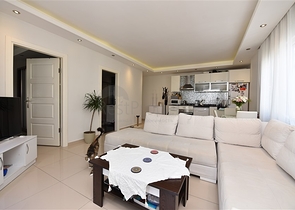 Меблированная квартира 1+1 в районе Оба