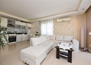 Меблированная квартира 1+1 в районе Оба