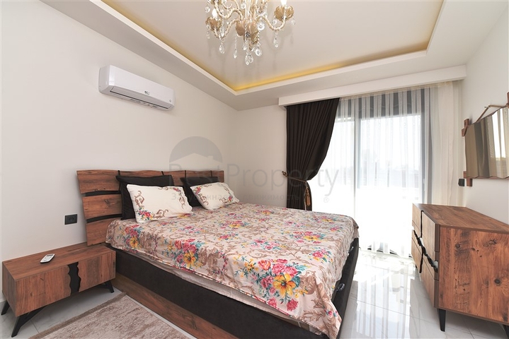 Пентхаус 2+1 на аренду в районе пляжа Клеопатры