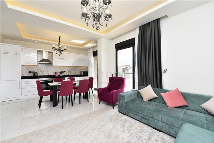 Пентхаус 2+1 на аренду в районе пляжа Клеопатры