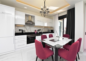 Пентхаус 2+1 на аренду в районе пляжа Клеопатры