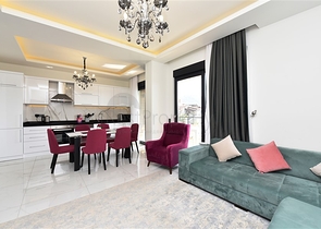 Пентхаус 2+1 на аренду в районе пляжа Клеопатры