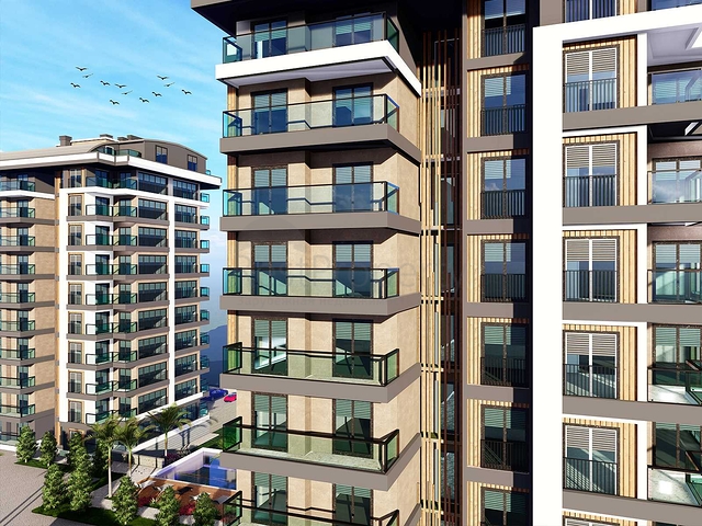 Квартиры в новом комплексе в Авсалларе