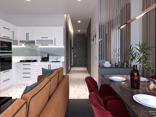 Квартиры в новом комплексе в Авсалларе