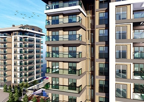 Квартиры в новом комплексе в Авсалларе