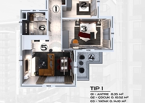 Квартиры в новом комплексе в Авсалларе