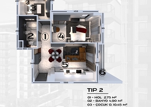Квартиры в новом комплексе в Авсалларе