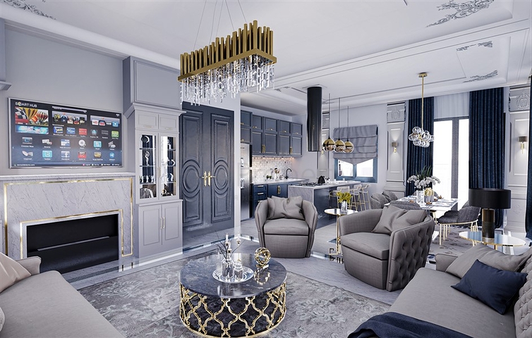 Роскошная вилла 4+1 в Каргыджаке