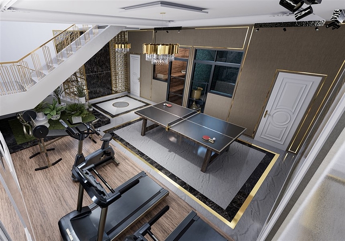 Роскошная вилла 4+1 в Каргыджаке