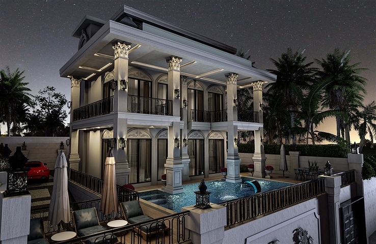 Роскошная вилла 4+1 в Каргыджаке