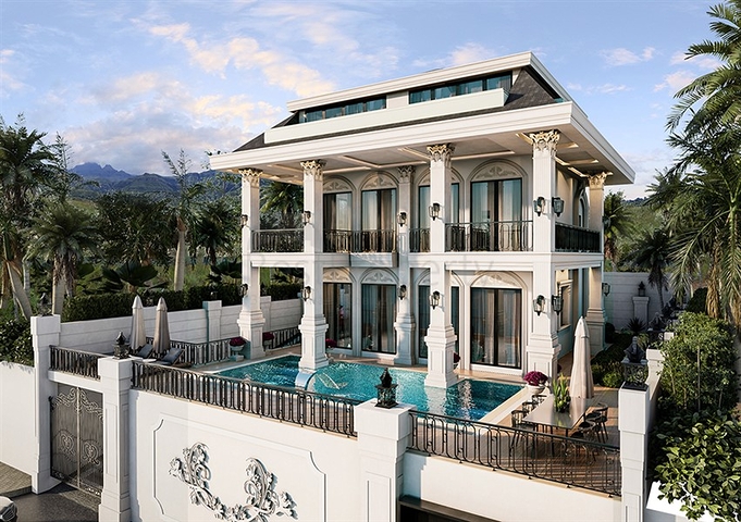 Роскошная вилла 4+1 в Каргыджаке