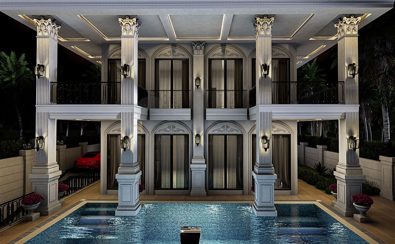 Роскошная вилла 4+1 в Каргыджаке