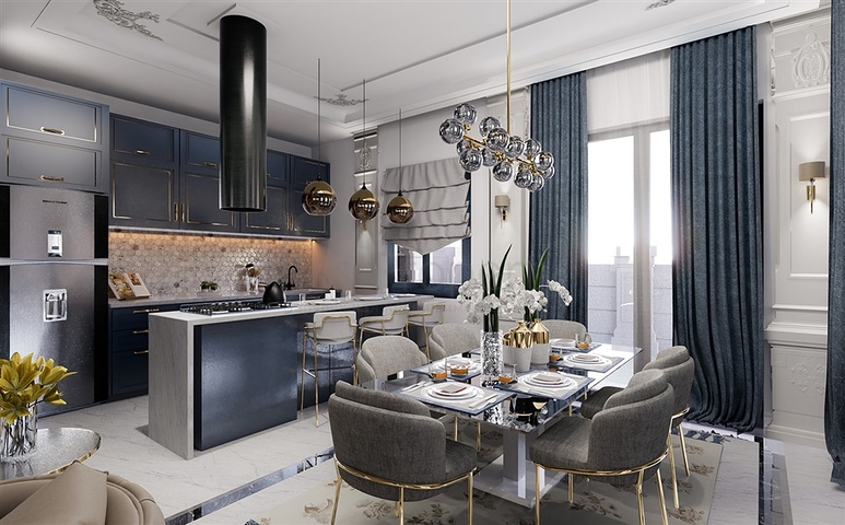 Роскошная вилла 4+1 в Каргыджаке